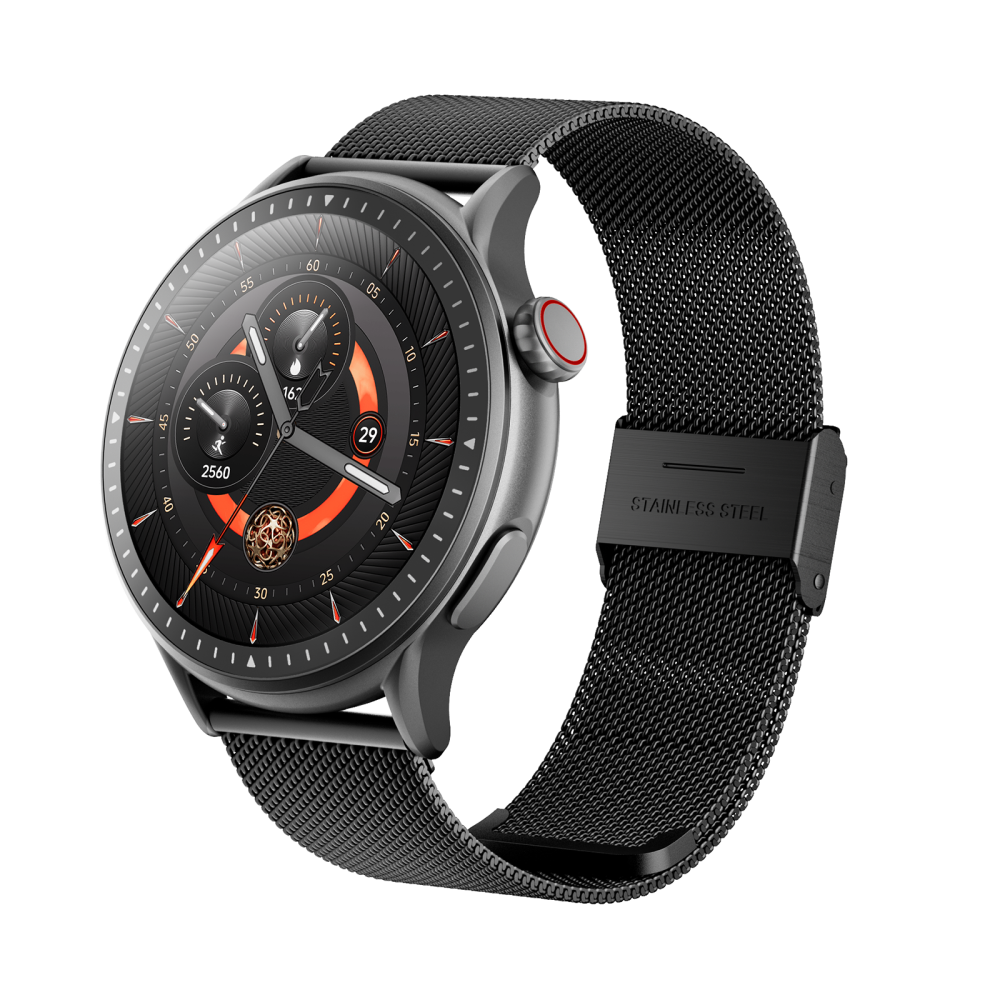 GTR3 AMOLED Smart Watch - Steel - 1