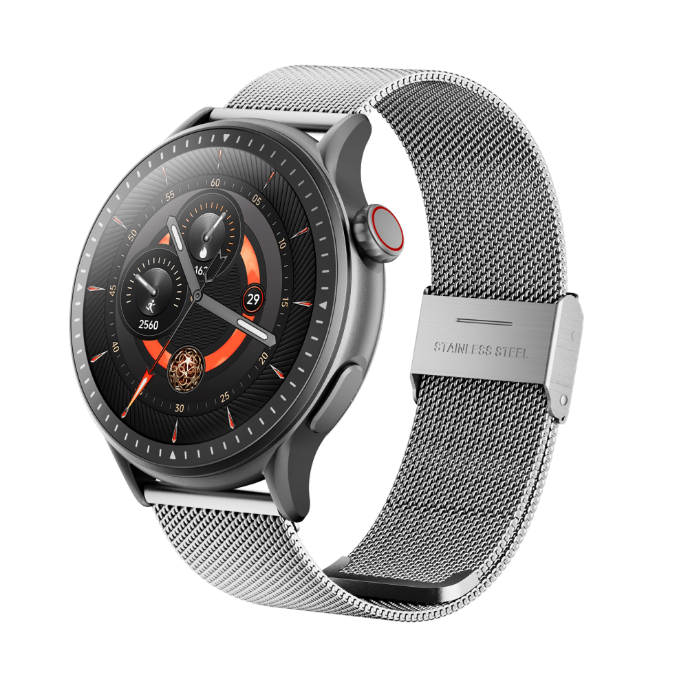 GTR3 AMOLED Smart Watch - Steel - 2